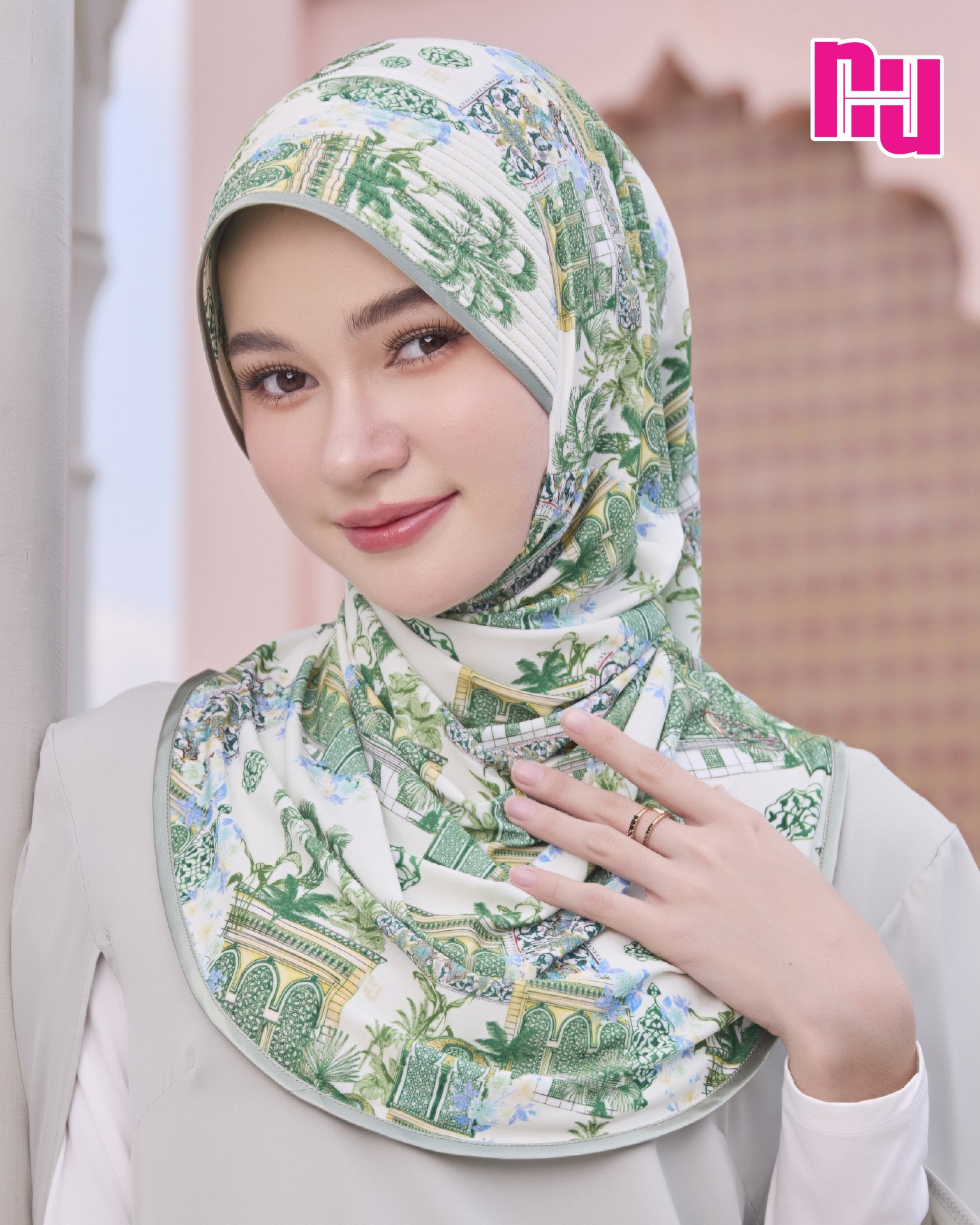 NUH THANA ผ้าคลุมสวมสำเร็จ – ทรงฟองน้ำตรง