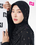 NUH BLACK ผ้าคลุมสวมสำเร็จ – ทรงฟองน้ำตรง