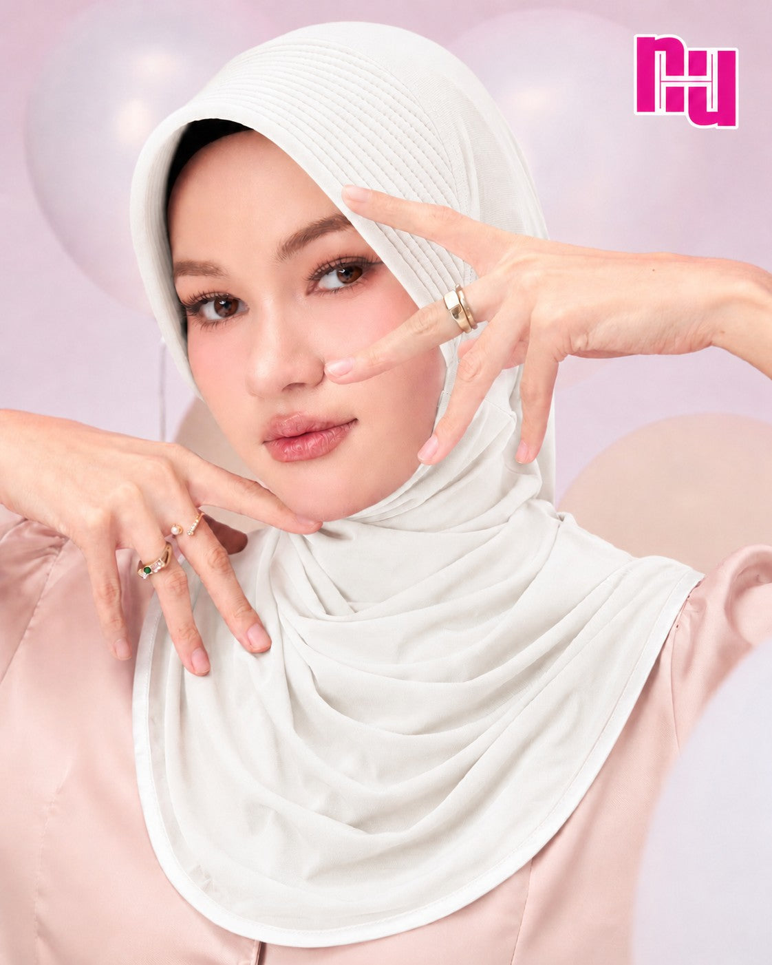 NUH CLASSIC Instant Hijab – Sponge Style