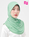 NUH MONOGRAM ผ้าคลุมสวมสำเร็จ – ทรงฟองน้ำตาราง