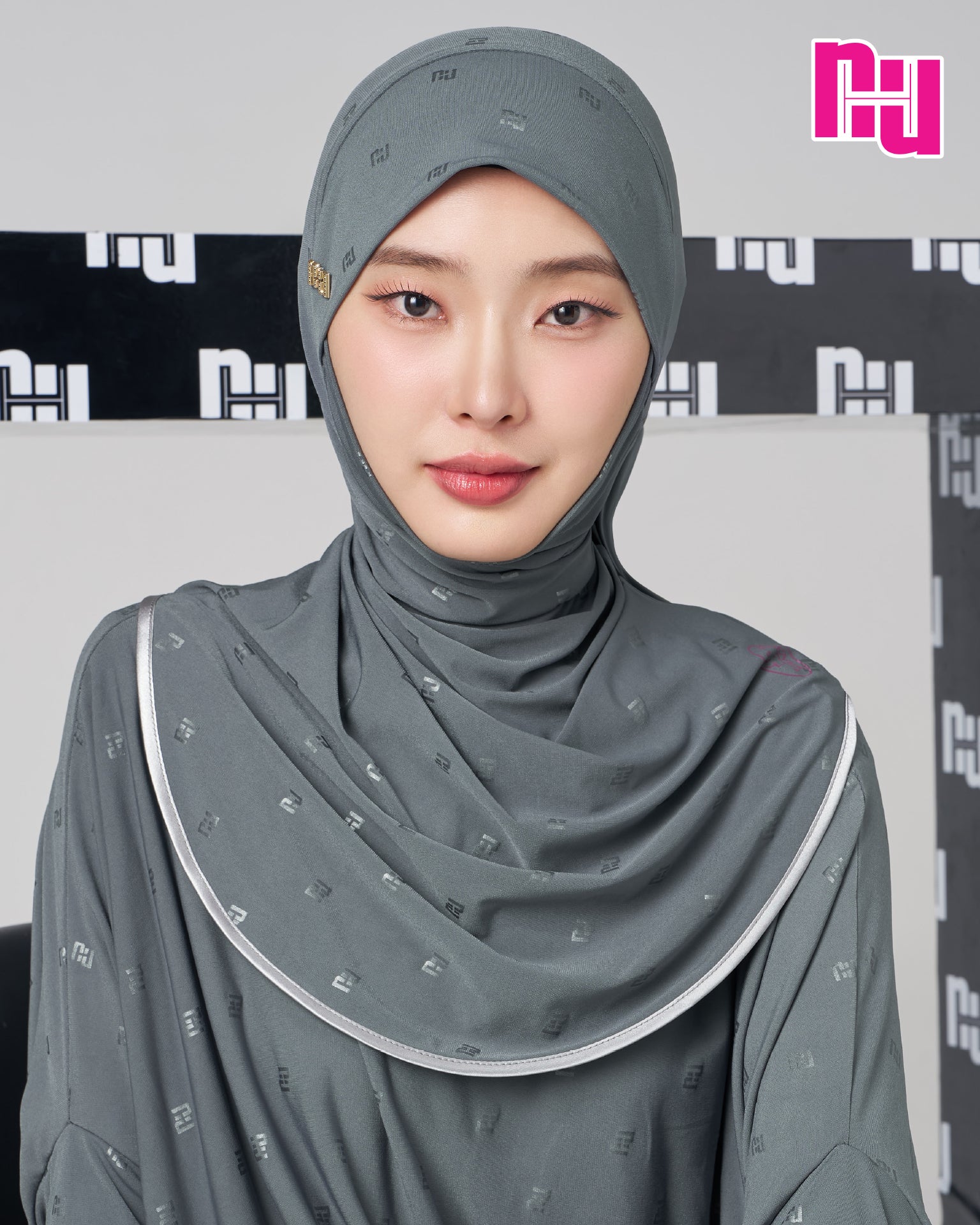 NUH BLACK Ready-to-wear hijab – Talakong style
