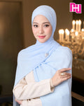 NUH NOOR Hijab Scarf for Women Muslim – ผ้าพันสีพื้นแบบยาว
